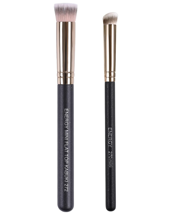 Kabuki & Concealer Brush Set